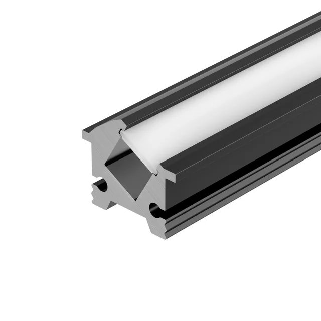 Профиль SL-BEVEL-H12-F13-2000 ANOD BLACK (Arlight, Алюминий), артикул 043749
