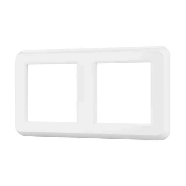 Рамка пластиковая FRM-VERSA-PL-2-WH (Arlight, -), артикул 043776