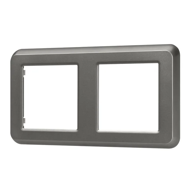 Рамка пластиковая FRM-VERSA-PL-2-GR (Arlight, -), артикул 043780