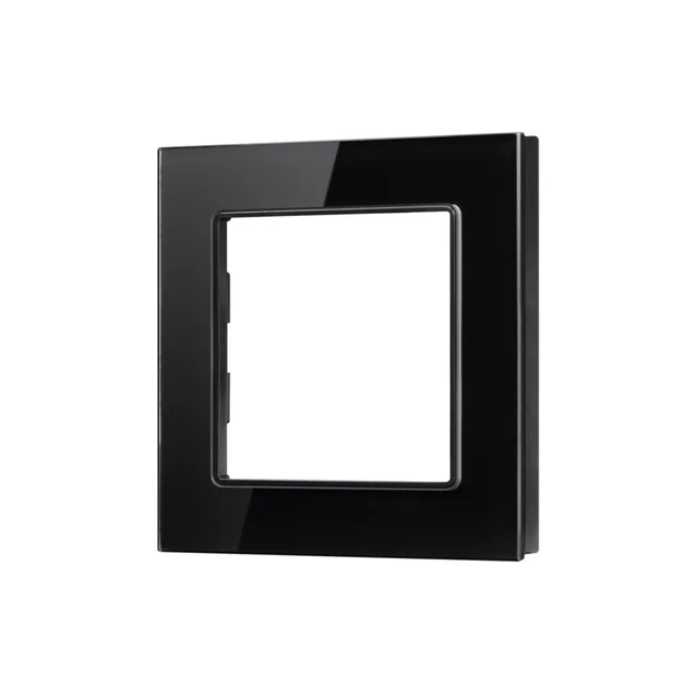 Рамка стеклянная FRM-GLARE-GS-1-BK (Arlight, -), артикул 043787