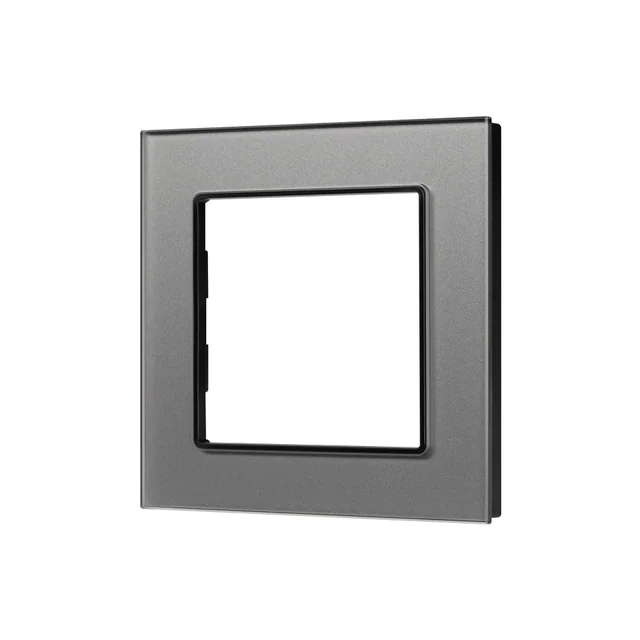 Рамка стеклянная FRM-GLARE-GS-1-GR (Arlight, -), артикул 043788