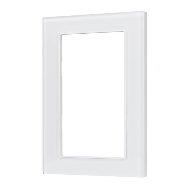 Рамка стеклянная FRM-GLARE-GS-D-WH (Arlight, -), артикул 043789