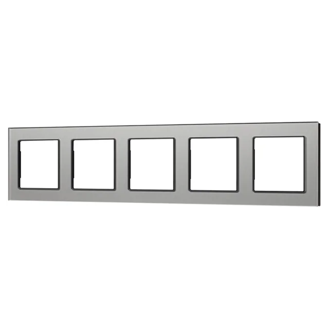 Рамка стеклянная FRM-GLARE-GS-5-GR (Arlight, -), артикул 043807