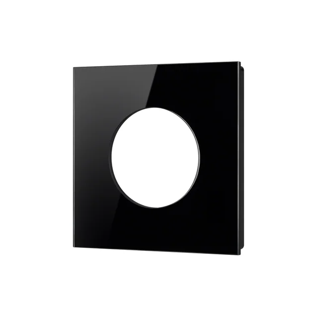 Рамка стеклянная FRM-GLARE-GC-1-BK (Arlight, -), артикул 043833