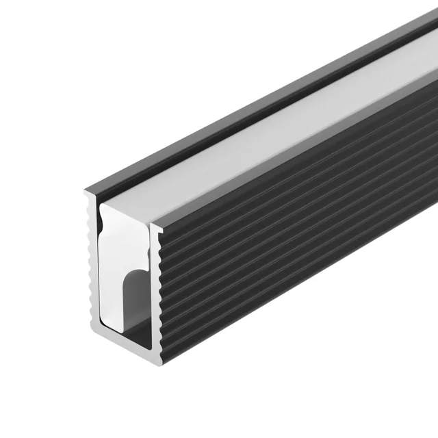 Профиль SL-MINI-6-H9-2000 ANOD BLACK (Arlight, Алюминий), артикул 044082