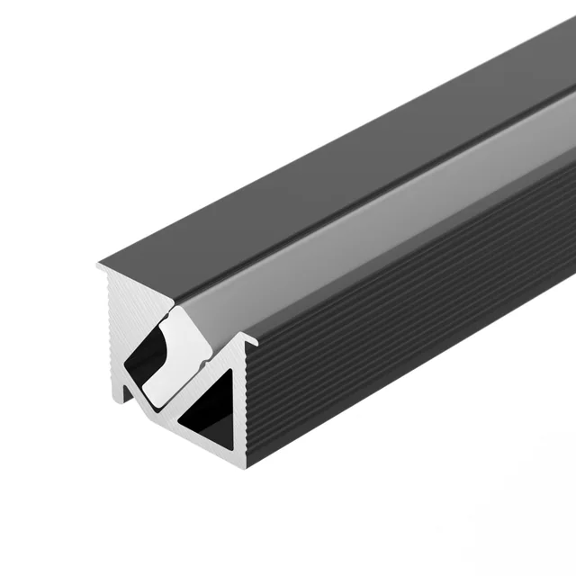 Профиль SL-BEVEL-H10-F14-2000 ANOD BLACK (Arlight, Алюминий), артикул 044084