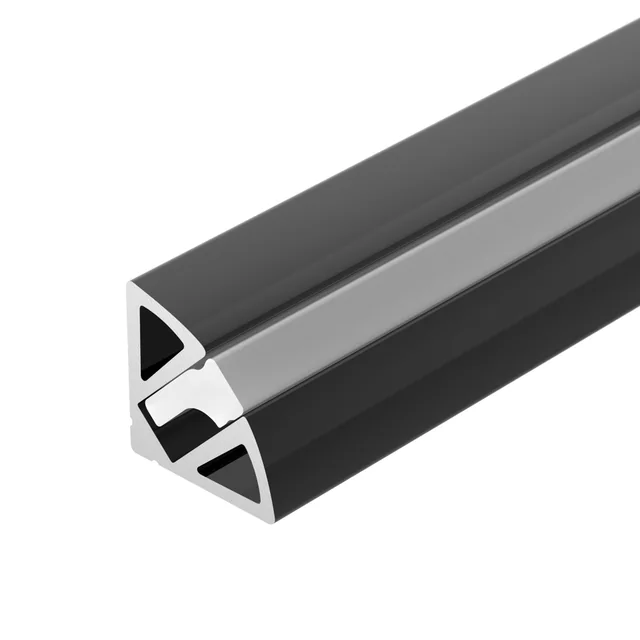 Профиль SL-KANT-H11-2000 ANOD BLACK (Arlight, Алюминий), артикул 044086