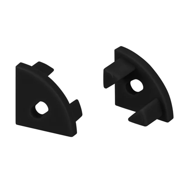 Заглушка SL-KANT-H11 BLACK c отверстием (Arlight, Пластик), артикул 044090