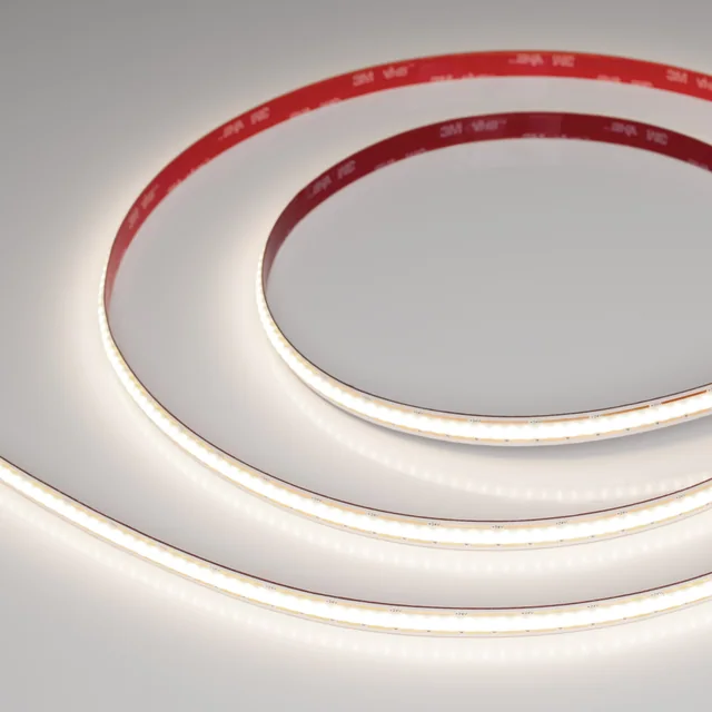 Лента COB-X480-10mm 24V Day4000 (10 W/m, IP20, 5m, FreeCut) (Arlight, Свободная резка), артикул 044195
