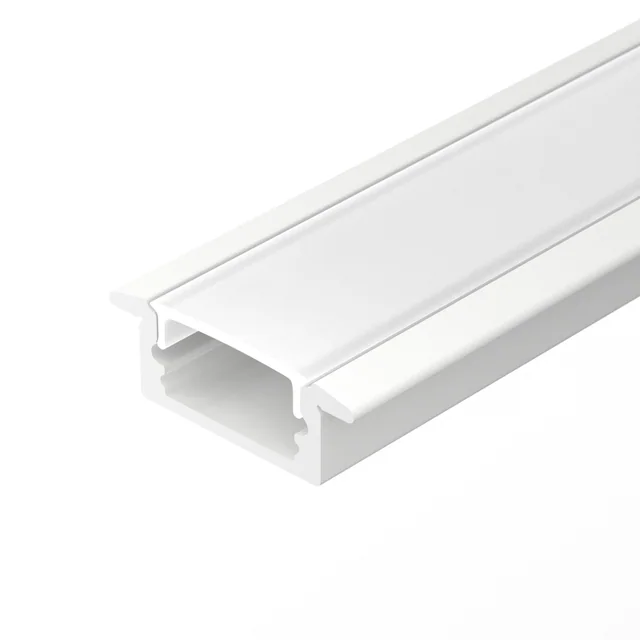 Профиль LINE-2308-F-2000 WHITE (Arlight, Алюминий), артикул 044237(1)