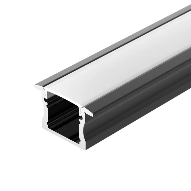 Профиль LINE-2315-F-2000 ANOD BLACK (Arlight, Алюминий), артикул 044278