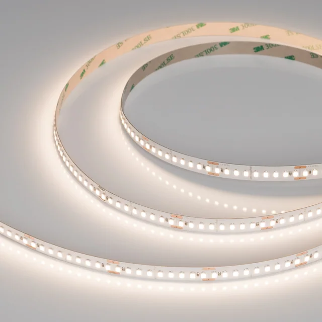 Лента UL-A180-10mm 24V Warm3500 (12 W/m, IP20, 5m) (Arlight, высок.эфф.180 лм/Вт), артикул 044514