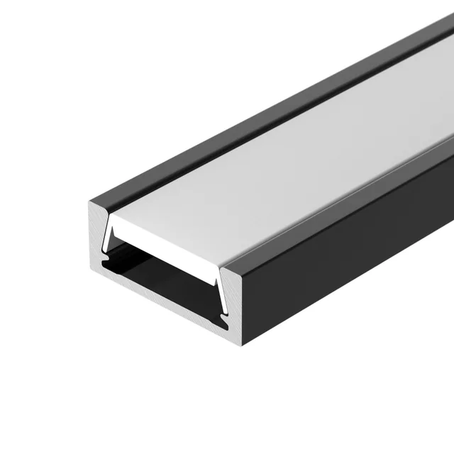 Профиль MIC-M-2000 ANOD BLACK (Arlight, Алюминий), артикул 044540