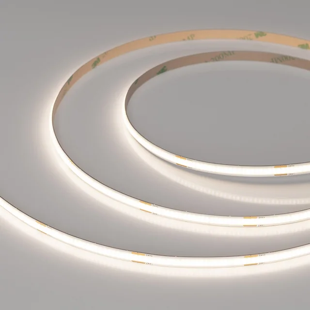 Лента COB-X480-6mm 24V Warm3500 (6 W/m, IP20, CSP, 5m) (Arlight, -), артикул 044576
