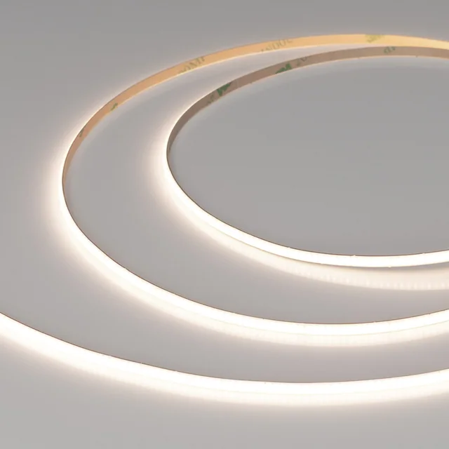 Лента COB-X480-4mm 24V Warm3500 (4 W/m, IP20, CSP, 5m) (Arlight, -), артикул 044577