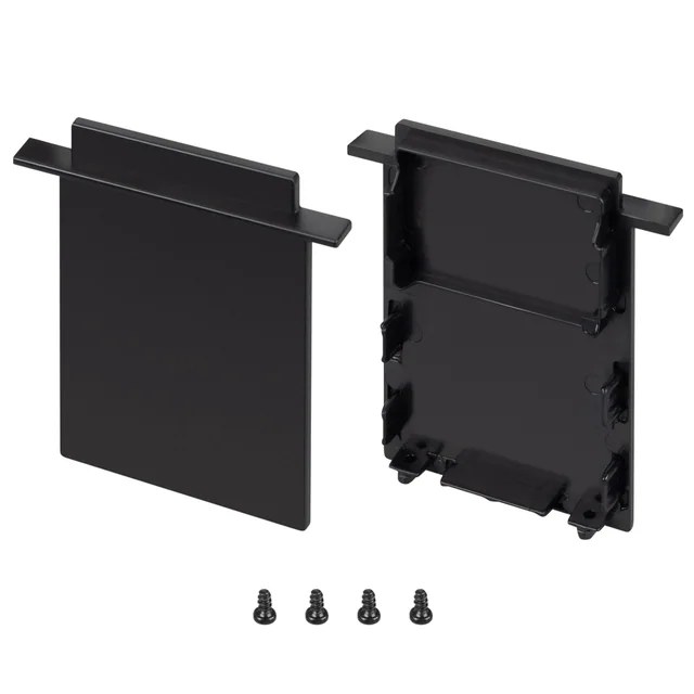 Заглушка SL-LINIA52-3L-F-HIGH BLACK глухая (Arlight, Пластик), артикул 044704