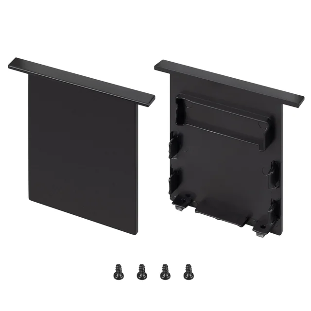 Заглушка SL-LINIA52-3L-F-LOW BLACK глухая (Arlight, Пластик), артикул 044706