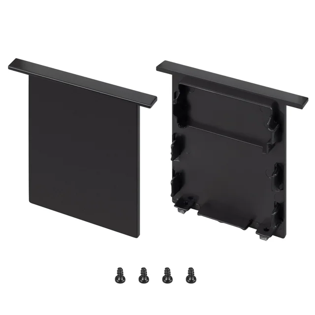 Заглушка SL-LINIA52-3L-F-MIDDLE BLACK глухая (Arlight, Пластик), артикул 044708