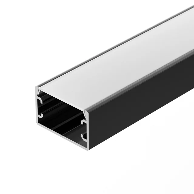 Профиль PLS-LOCK-H16-SMT-3000 ANOD BLACK (Arlight, Алюминий), артикул 044807