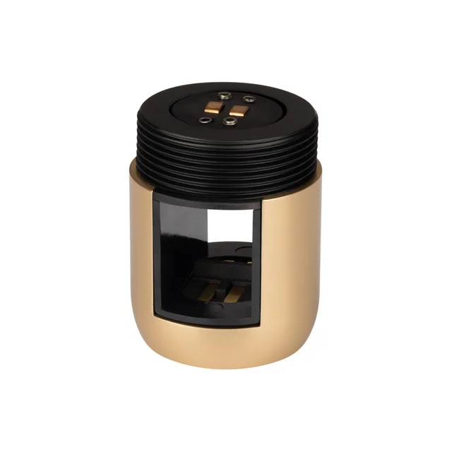 Держатель трека ART-APRIORI-HOLDER-CON-A-POWER (GD) (Arlight, IP20 Металл, 3 года), артикул 045092