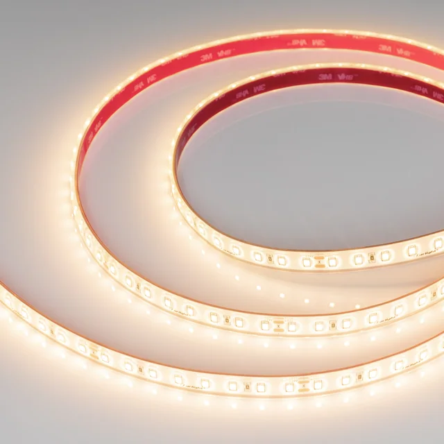 Лента герметичная RTW-PS-A80-12mm 24V Warm3000 (4.8 W/m, IP67, TWP100, 5m) (Arlight, -), артикул 045163