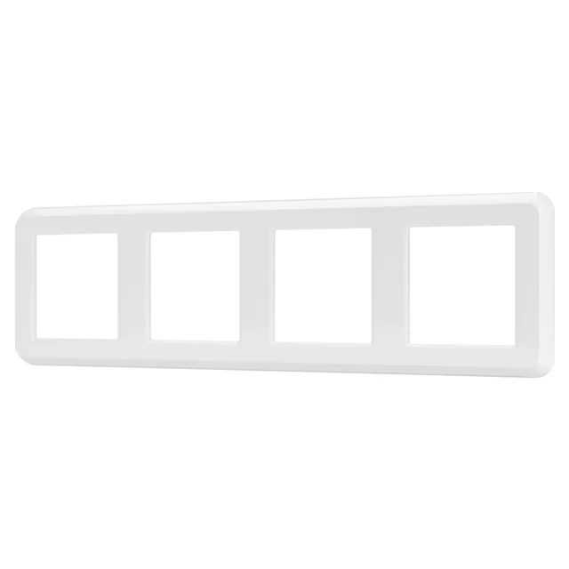 Рамка пластиковая FRM-VERSA-PL-4-WH (Arlight, -), артикул 045187