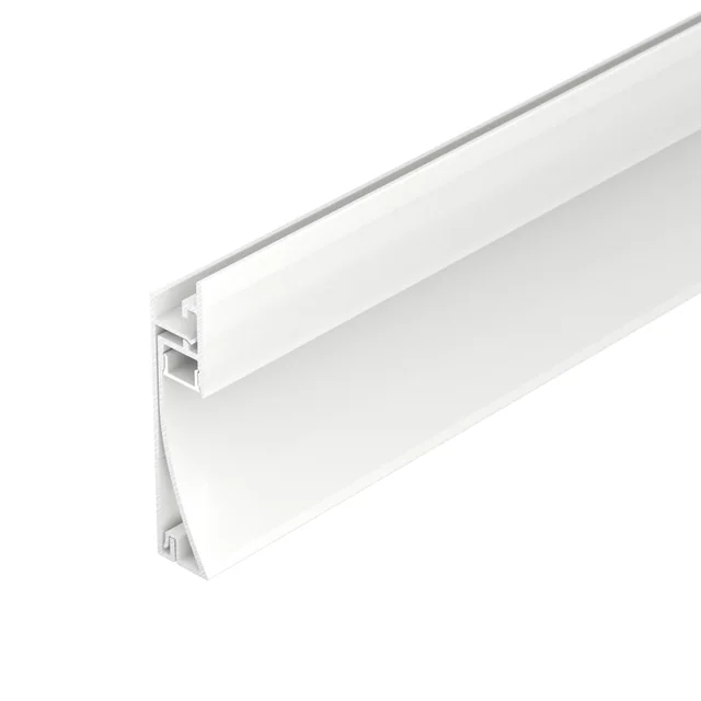 Профиль PLINTUS-H58-F-2000 WHITE (Arlight, Алюминий), артикул 045297