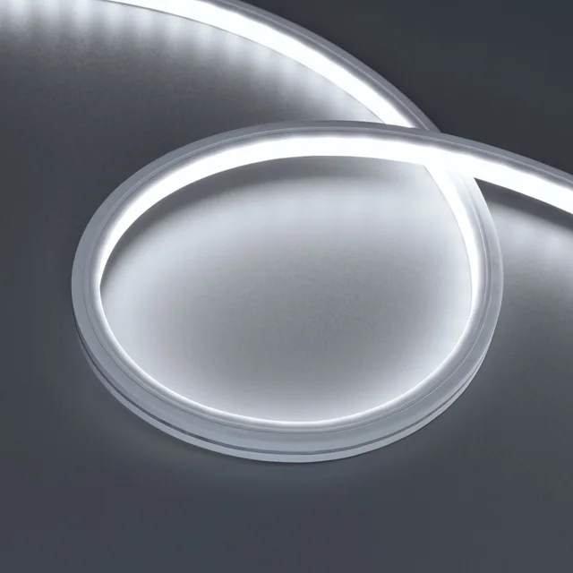 Грейзер THOR-TOP-B70-10x10mm 24V White6500 (15 W/m, IP67, 5m, wire x2) (Arlight, Вывод вниз, 3 года), артикул 045322