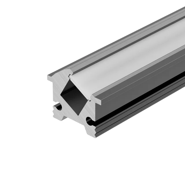 Профиль SL-BEVEL-H12-F13-2000 ANOD IRON GREY (Arlight, Алюминий), артикул 045329
