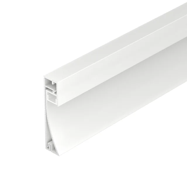 Профиль PLINTUS-H54-2000 WHITE (Arlight, Алюминий), артикул 045434