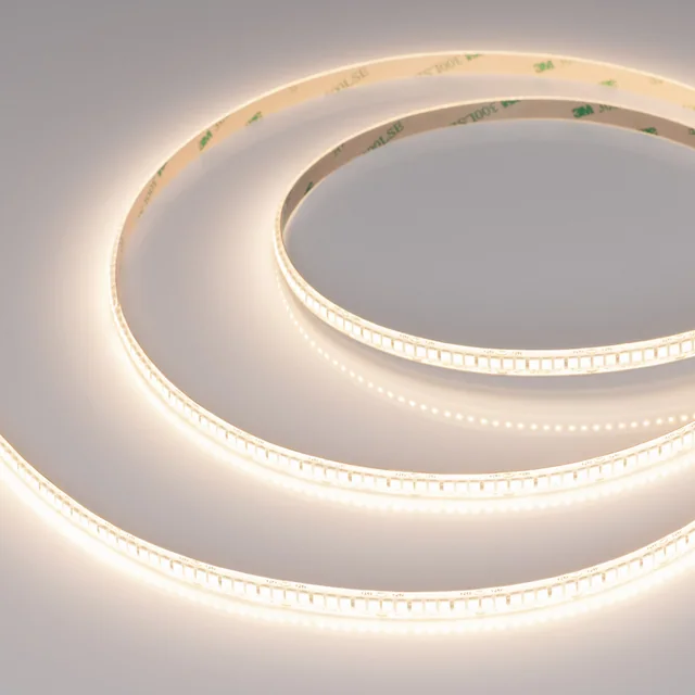 Лента герметичная RTW-SE-A280-8mm 24V Warm3000 (10 W/m, IP65, 2835, 5m) (Arlight, 5 лет), артикул 045561(1)