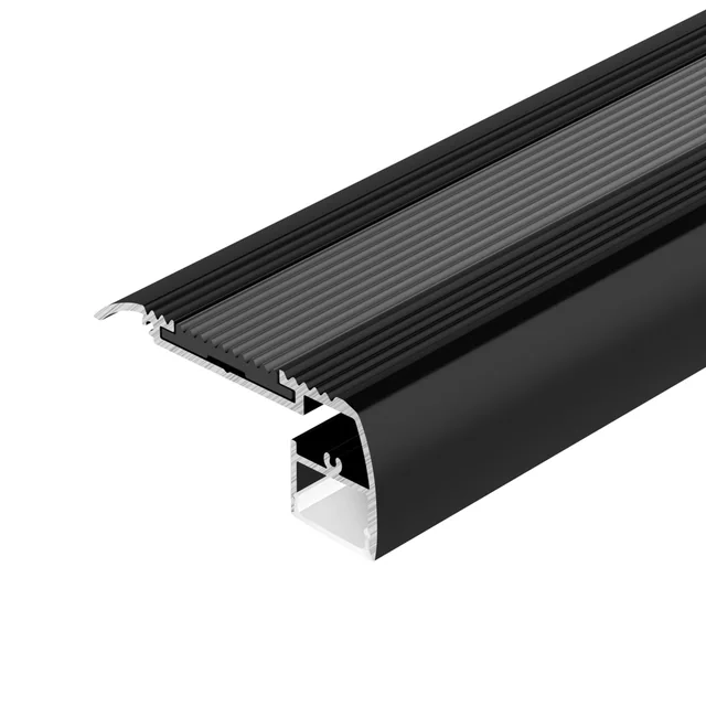 Профиль STAIR-W65-2000 ANOD BLACK (Arlight, Алюминий), артикул 045663