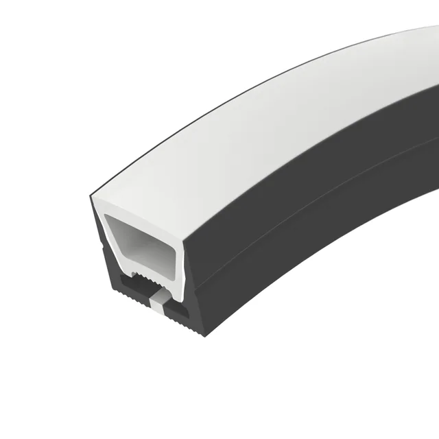 Силиконовый профиль WPH-FLEX-1616-TOP-S11-5m BLACK (Arlight, Силикон), артикул 045759