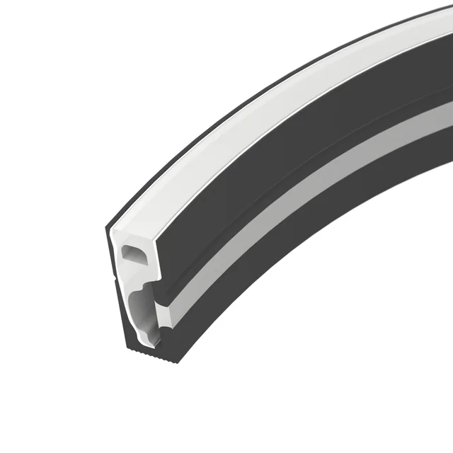 Силиконовый профиль WPH-FLEX-0616-SIDE-S9-5m BLACK (Arlight, Силикон), артикул 045788
