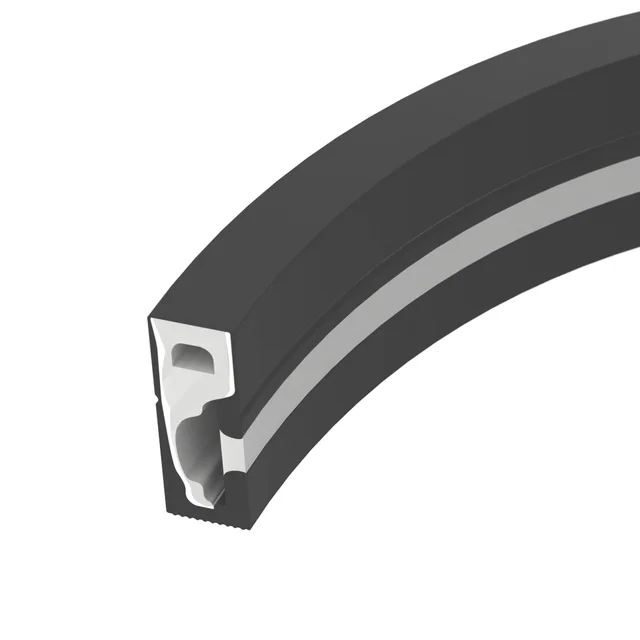 Силиконовый профиль WPH-FLEX-0616-SIDE-S9-5m FULL BLACK (Arlight, Силикон), артикул 045842