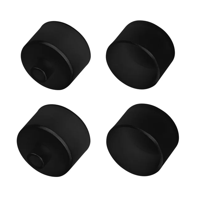 Заглушка WPH-FLEX-D22-360deg BLACK с отверстием (Arlight, Силикон), артикул 045884
