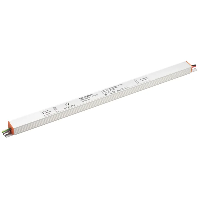 Блок питания ARV-24048-LONG-D (24V, 2A, 48W) (Arlight, IP20 Металл, 3 года), артикул 046044(2)