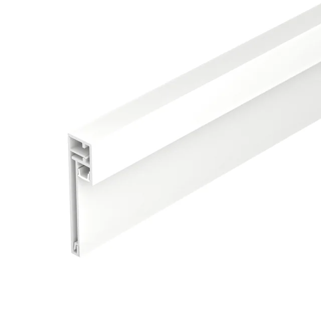 Профиль PLINTUS-H54B-2000 WHITE (Arlight, Алюминий), артикул 046141
