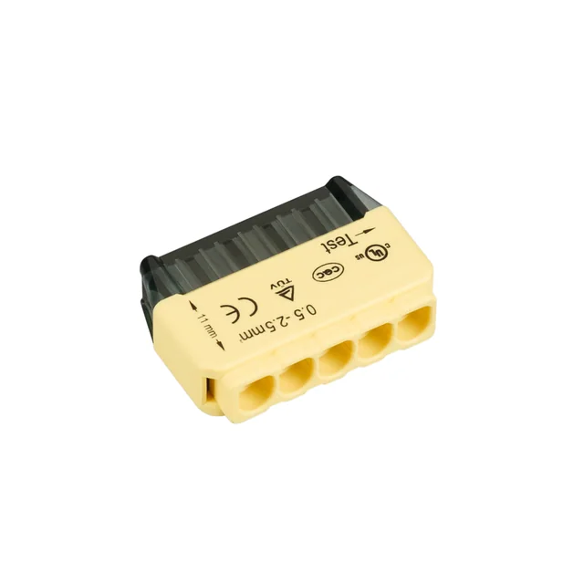 Клемма-коннектор ARL-QCT-5WS2.5-32A (Arlight, Пластик), артикул 046186
