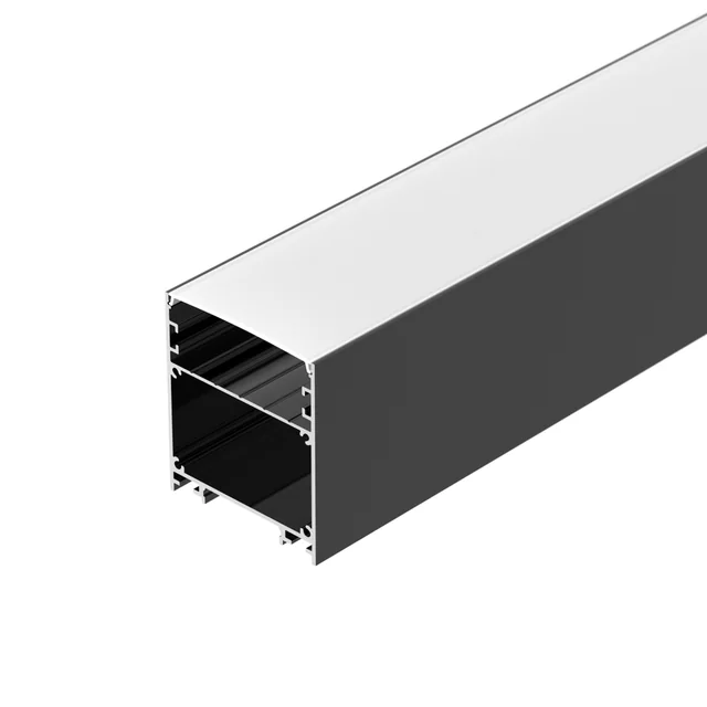 Профиль LINE-6070-2000 ANOD BLACK (Arlight, Алюминий), артикул 046402