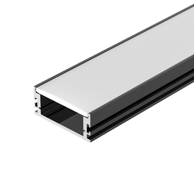 Профиль FLOOR60-H26-3000 ANOD BLACK (Arlight, Алюминий), артикул 046414