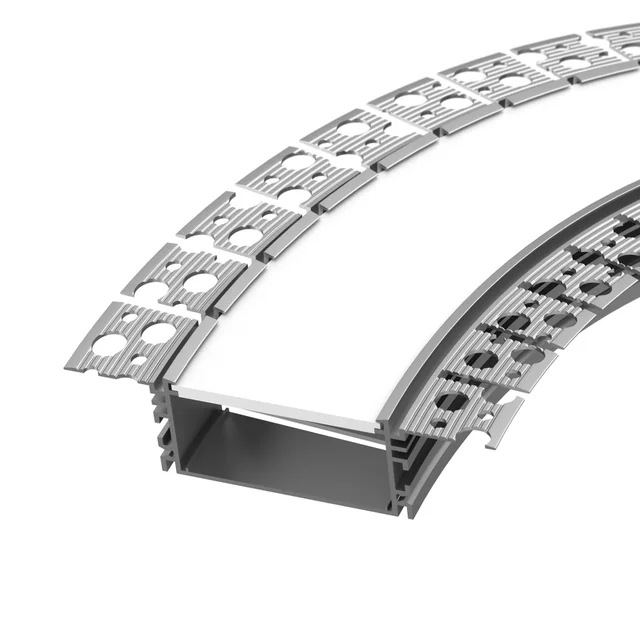 Профиль FANTOM-BENT-W49-SIDE-2000 ANOD (Arlight, Алюминий), артикул 046423