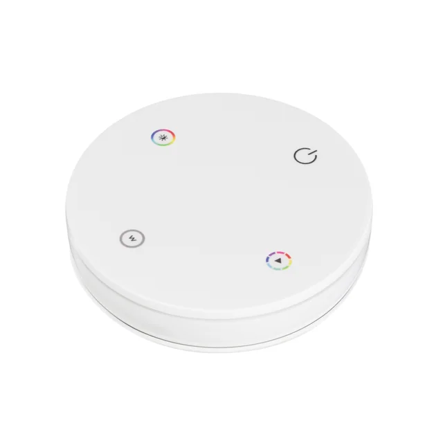 INTELLIGENT ARLIGHT Пульт SMART-801-22-1G-RGBW White (3V, Magnet, 2.4G) (IARL, IP20 Пластик, 5 лет), артикул 046480