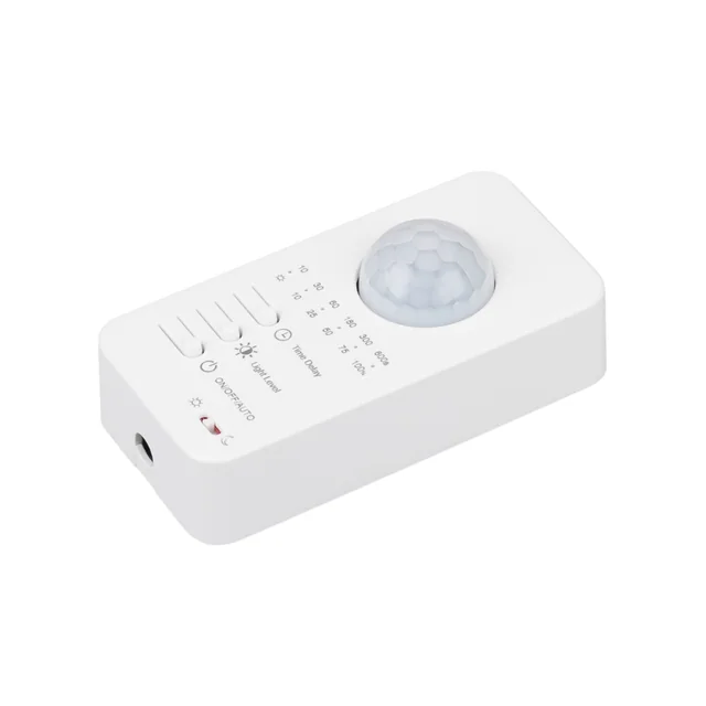 INTELLIGENT ARLIGHT Контроллер SMART-SENS-101-14-82-SUF White (5-24V, 1x3A, Step, PIR, 2.4G) (IARL, IP20 Пластик, 5 лет), артикул 046484