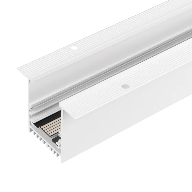 Трек встраиваемый MAG-TRACK-4560-F-2040 (WH, 5LN) (Arlight, IP20 Металл, 5 лет), артикул 046598
