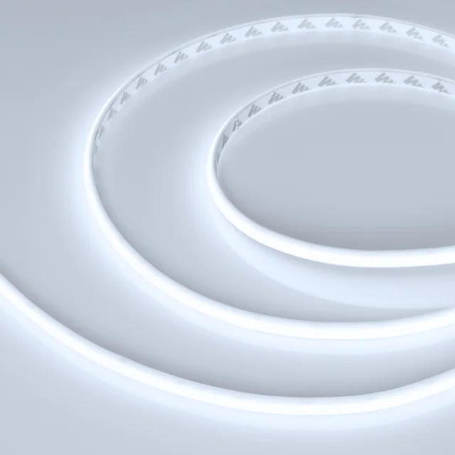 Лента герметичная MICROLED-PW-M288-10mm 24V White6000 (12 W/m, IP66, 2216, 5m) (Arlight, 5 лет), артикул 046750