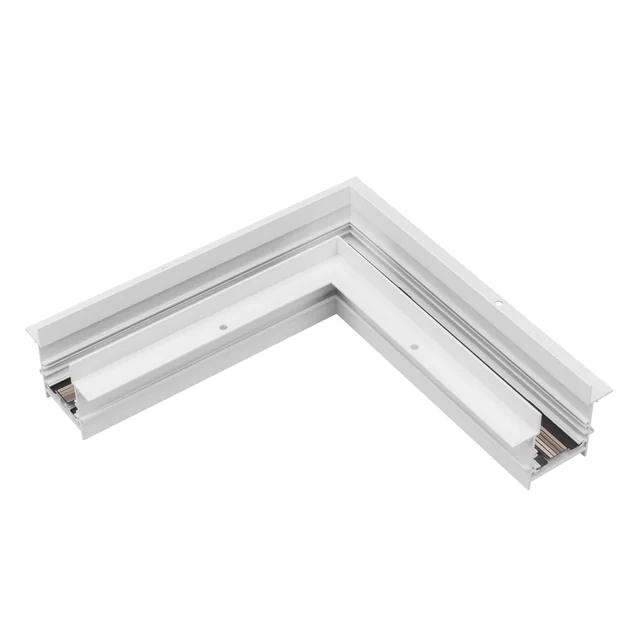 Коннектор угловой MAG-CON-4560-FDW-L90 (WH, 5LN) (Arlight, IP20 Металл, 5 лет), артикул 046838