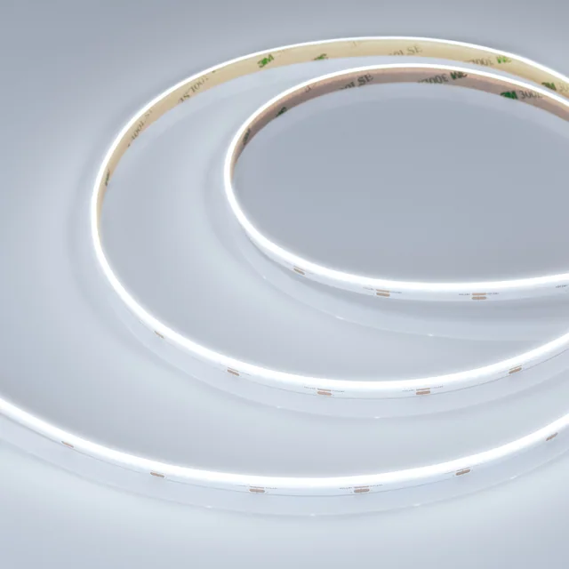Лента COB-S-X480-8mm 24V White6000 (6 W/m, IP20, 5m) (Arlight, боковое свечение), артикул 046901