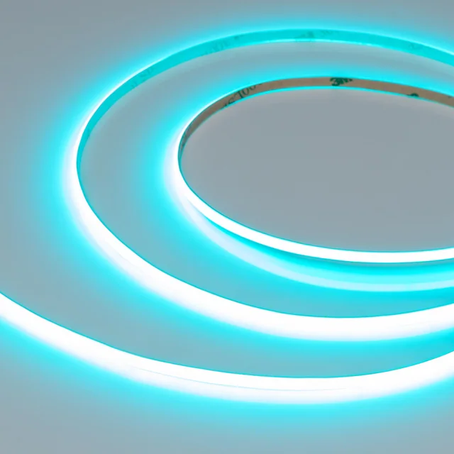 Лента COB-X480-4mm 24V Aquamarine (4 W/m, IP20, 5m) (Arlight, -), артикул 046917