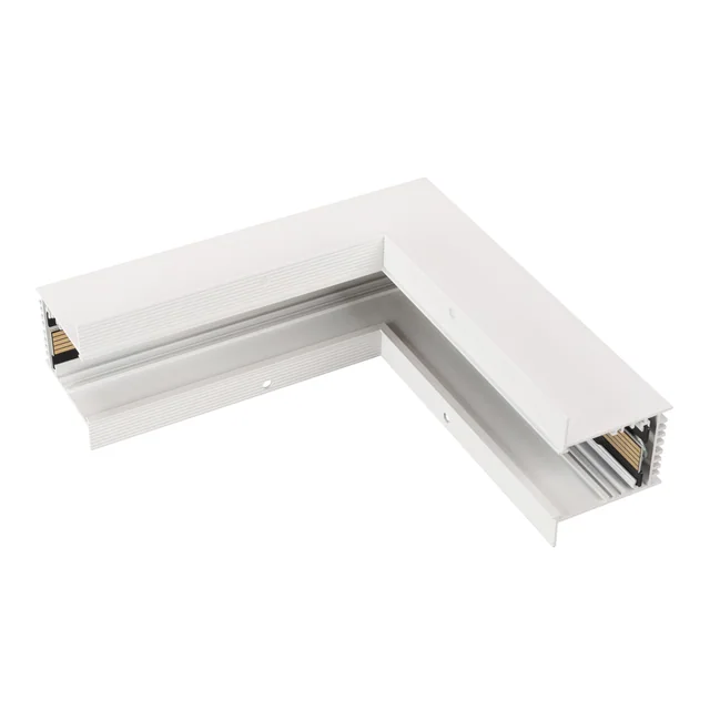 Коннектор угловой MAG-CON-4560-F-L90-INT (WH, 5LN, внутренний) (Arlight, IP20 Металл, 5 лет), артикул 046928